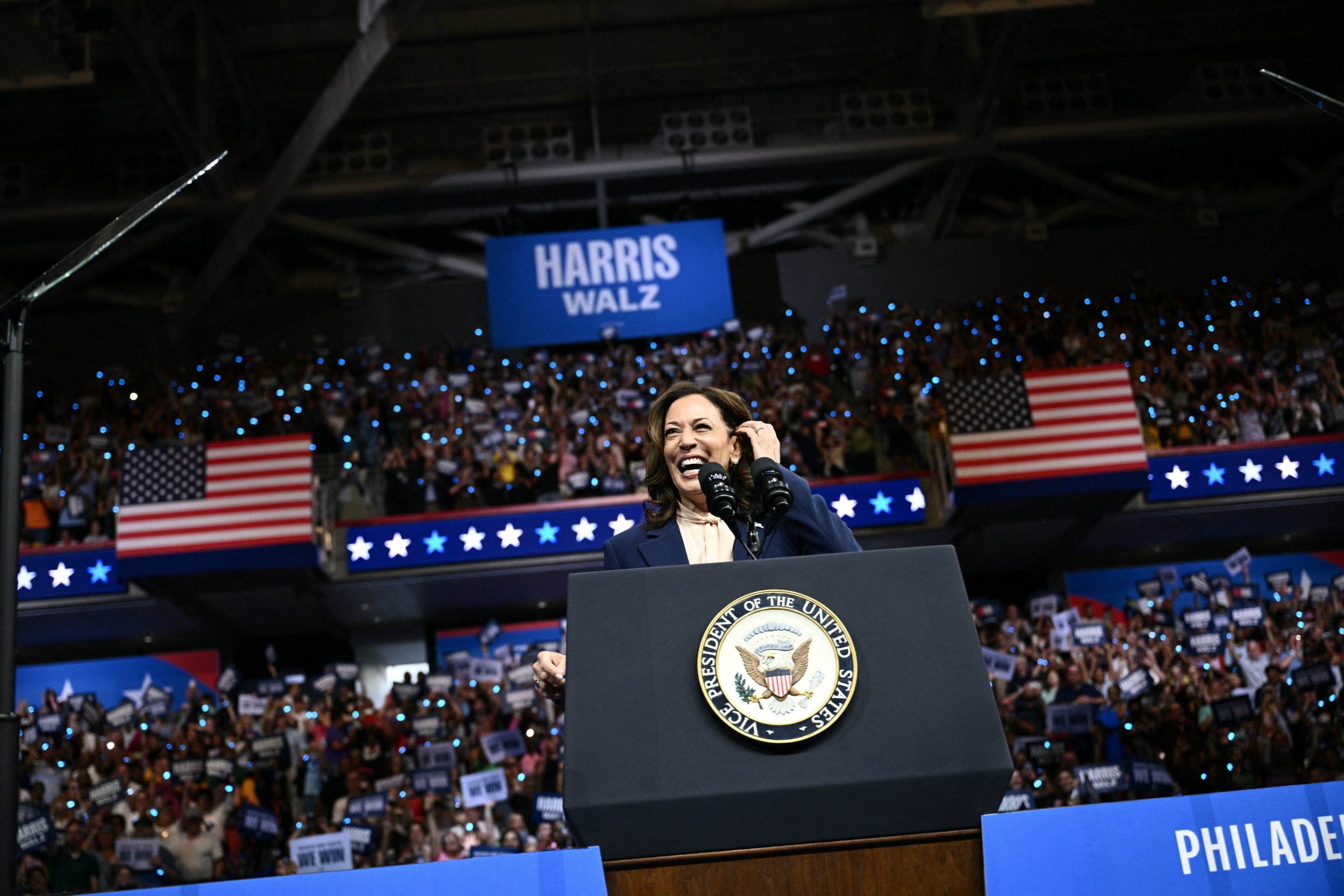 Kamala Harris Leads Donald Trump in Pennsylvania for First Time