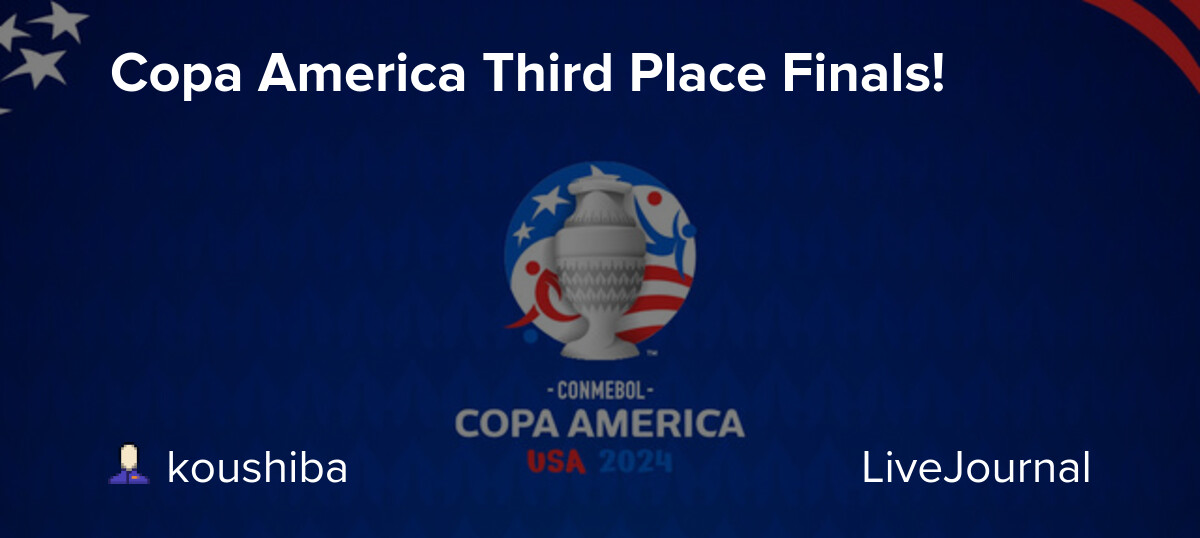 Copa America Third Place Finals!