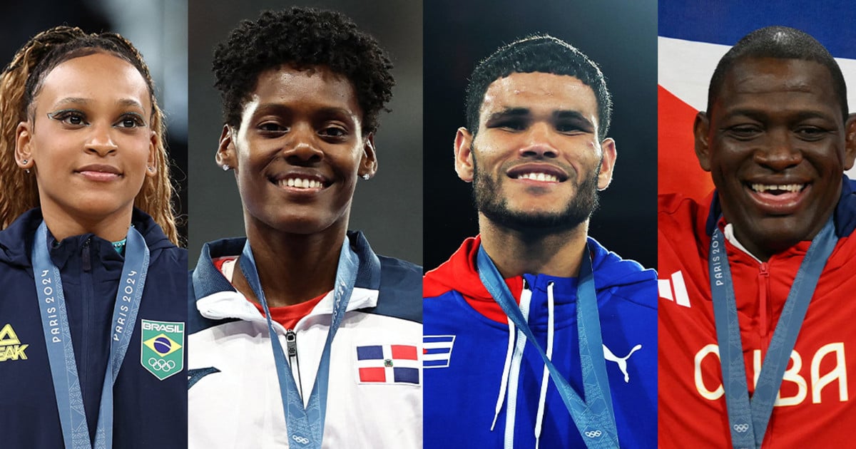 These Latino athletes took home the gold at the Paris Olympics