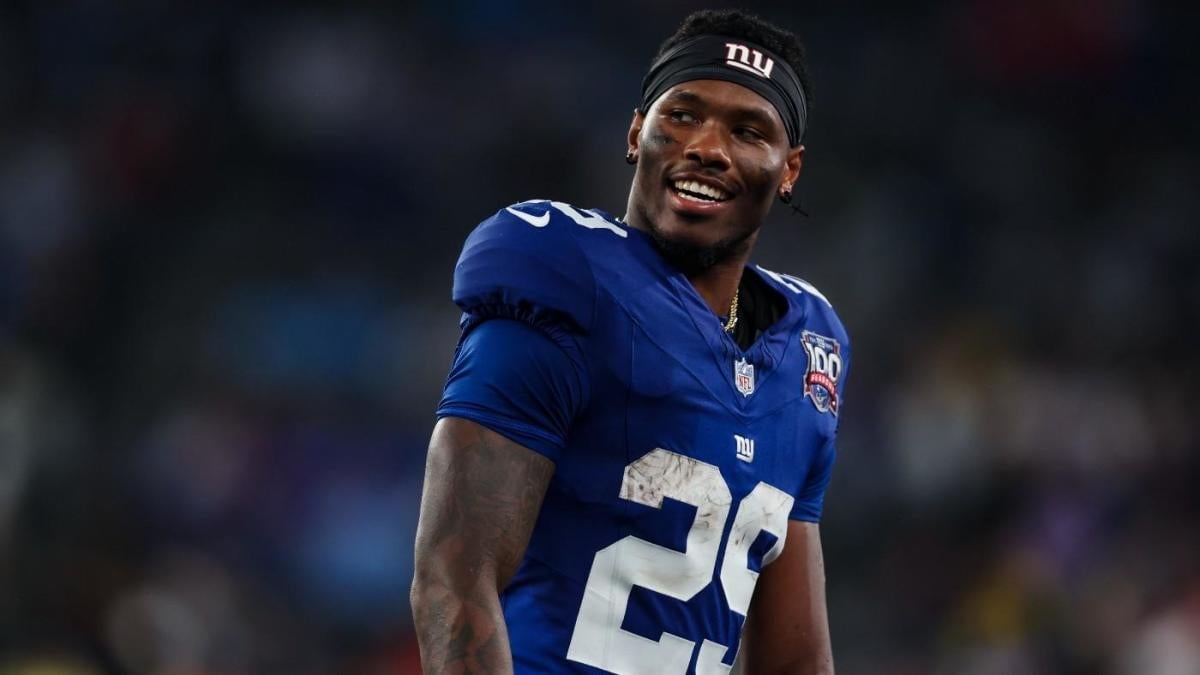 Giants rookie RB Tyrone Tracy carted off in air cast after non-contact ankle injury, will undergo imaging