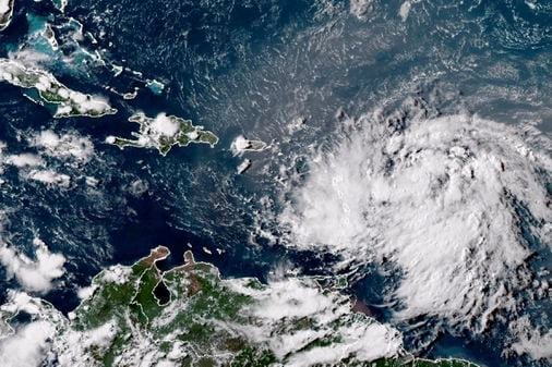 Tropical Storm Ernesto takes aim at Puerto Rico