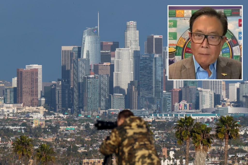 California is 'going bust,' warns Robert Kiyosaki