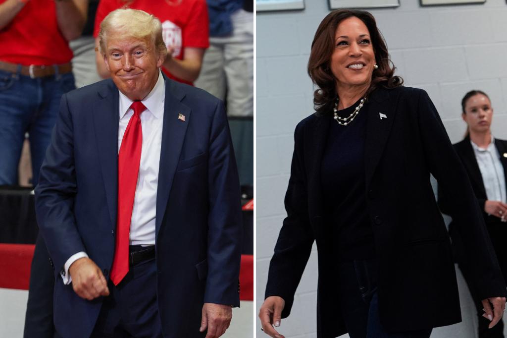 'Blue Wall' voters would rather drink with Harris than Trump: poll