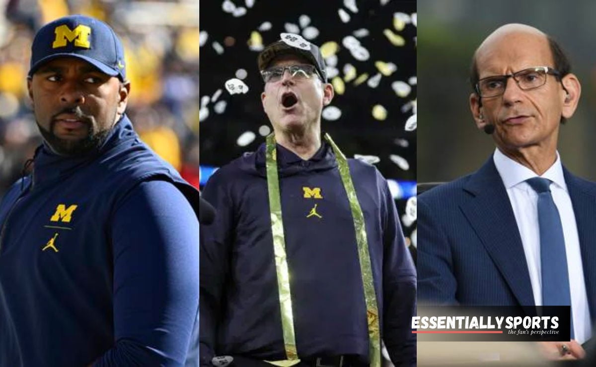 Paul Finebaum Claims Sherrone Moore Still Riding Jim Harbaugh’s Coattails, Snubs Michigan for Playoffs