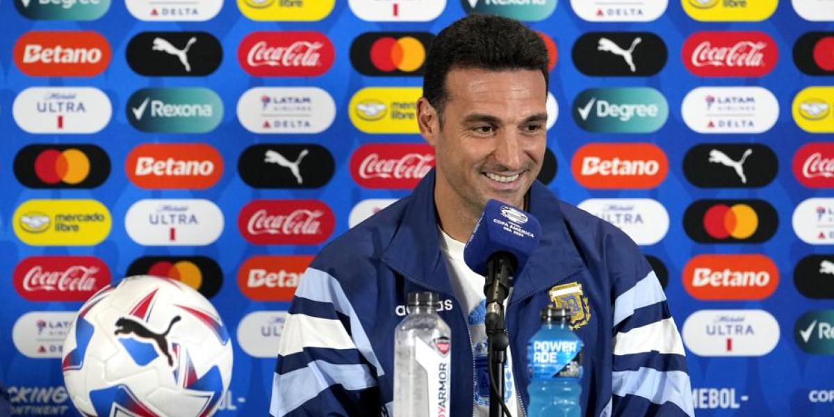 Scaloni: ''Las imágenes del Uruguay-Colombia fueron muy tristes''