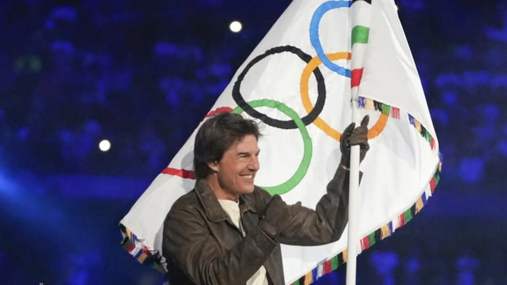 WATCH: Tom Cruise performs epic stunt at Paris Olympics closing ceremony