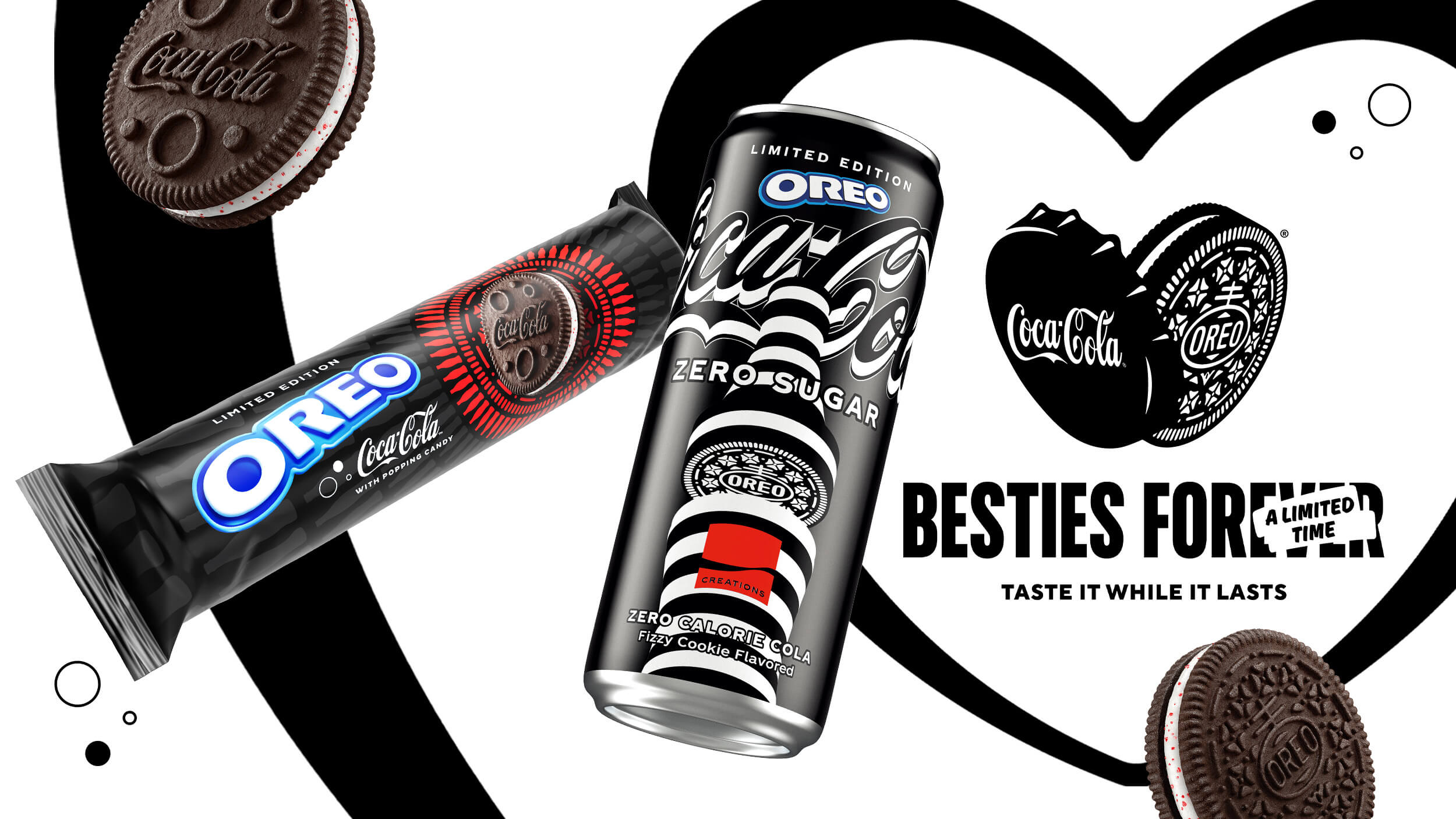 Coca-Cola e Oreo se tornam “besties” e lançam edição limitada com sabor inédito