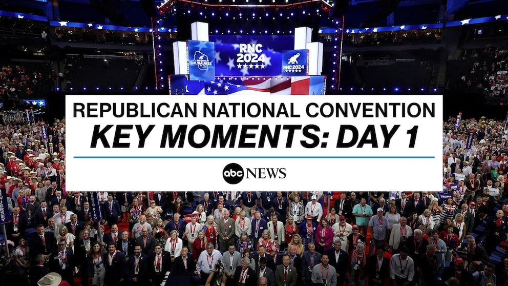 WATCH: RNC Day 1 Highlights: Trump attends, J.D. Vance named VP pick