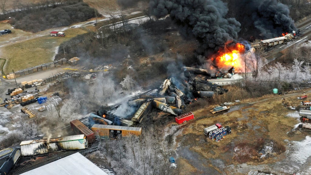 Hidden Report Reveals How Workers Got Sick While Cleaning Ohio Derailment Site