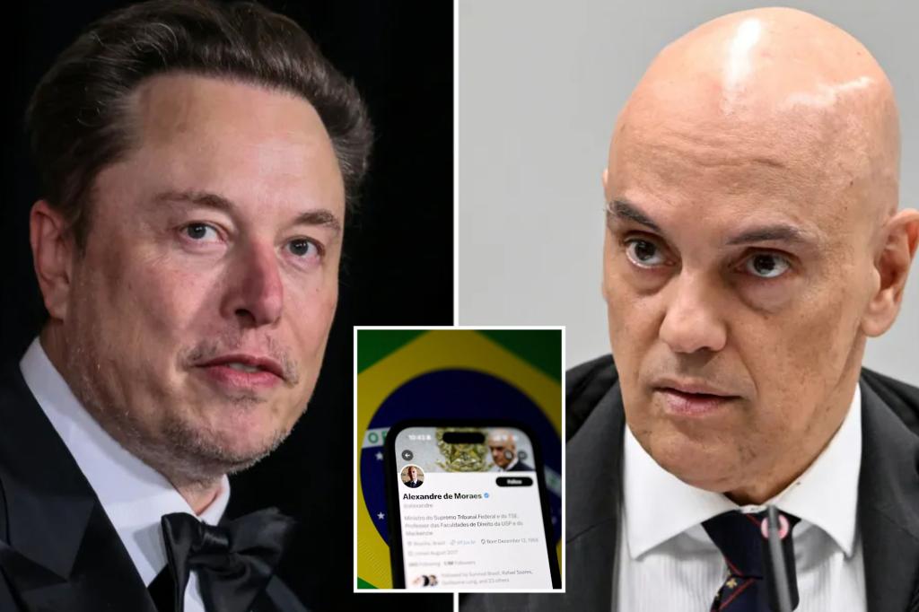 Justice Alexandre de Moraes suspends Elon Musk's X platform in Brazil