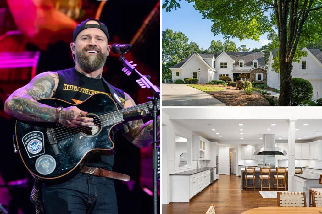 Zac Brown lists Georgia mansion for $3.25M