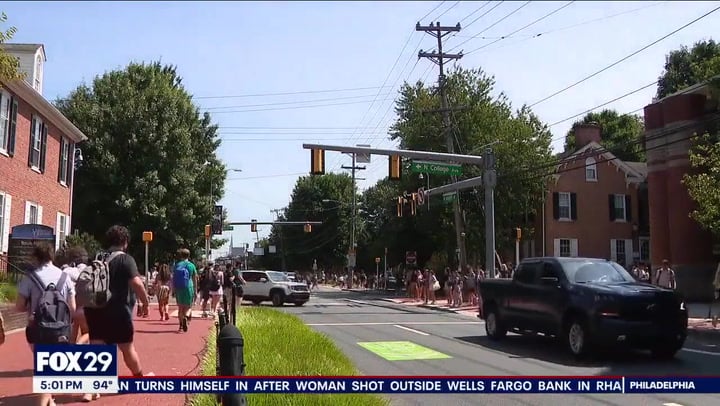 University of Delaware freshman killed by motorcyclist fleeing cops after her first day of classes