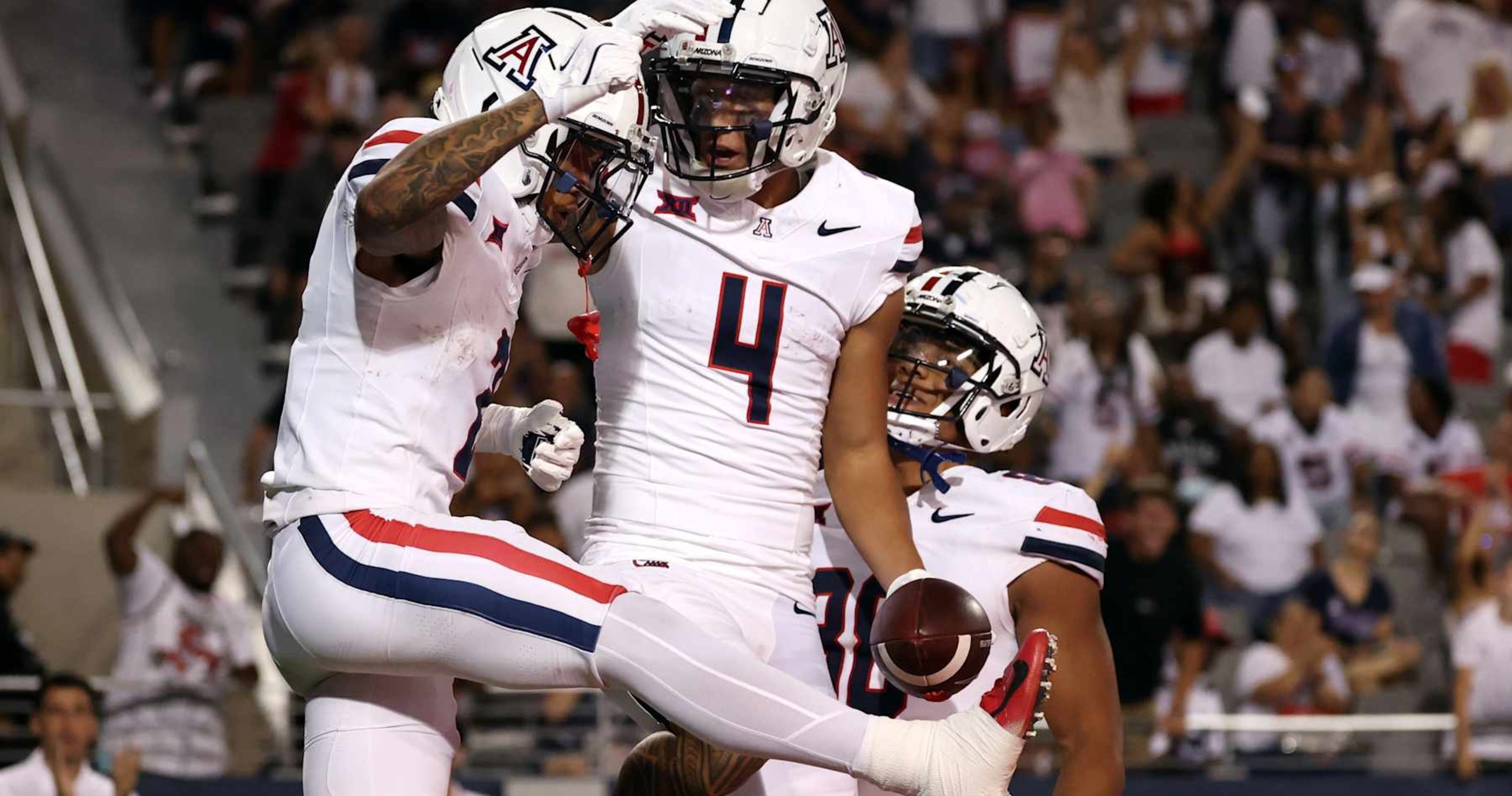 Arizona WR Tetairoa McMillan Reacts to 304 Yards, 4 TDs in Return from Injury