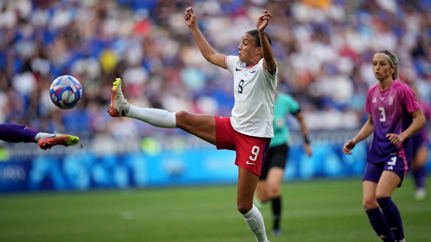 U.S. women’s soccer team defeats Germany and will play for Olympic gold in Paris