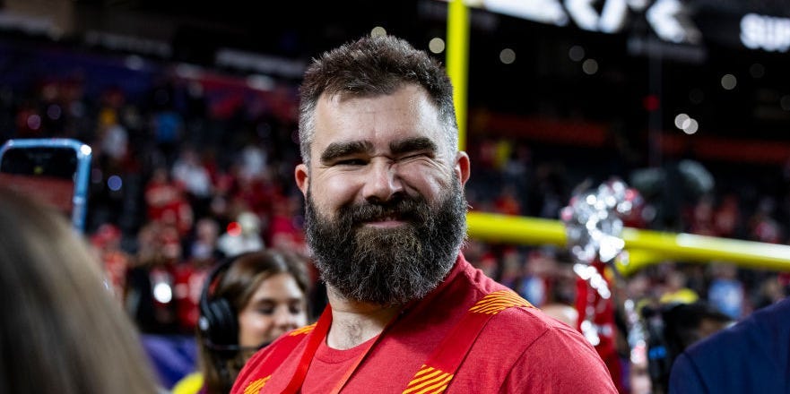 Jason Kelce said his wife asks him to workout 3 days a week: 'Otherwise she doesn't want to deal with me'