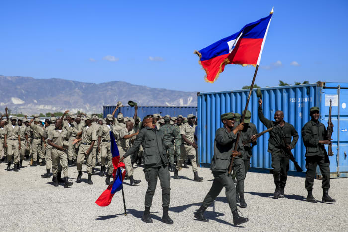 Haiti's army wants recruits to fight gangs, and youths jump at the rare job offer