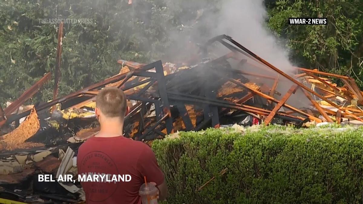 House explosion in Maryland kills 1 and damages surrounding neighborhood