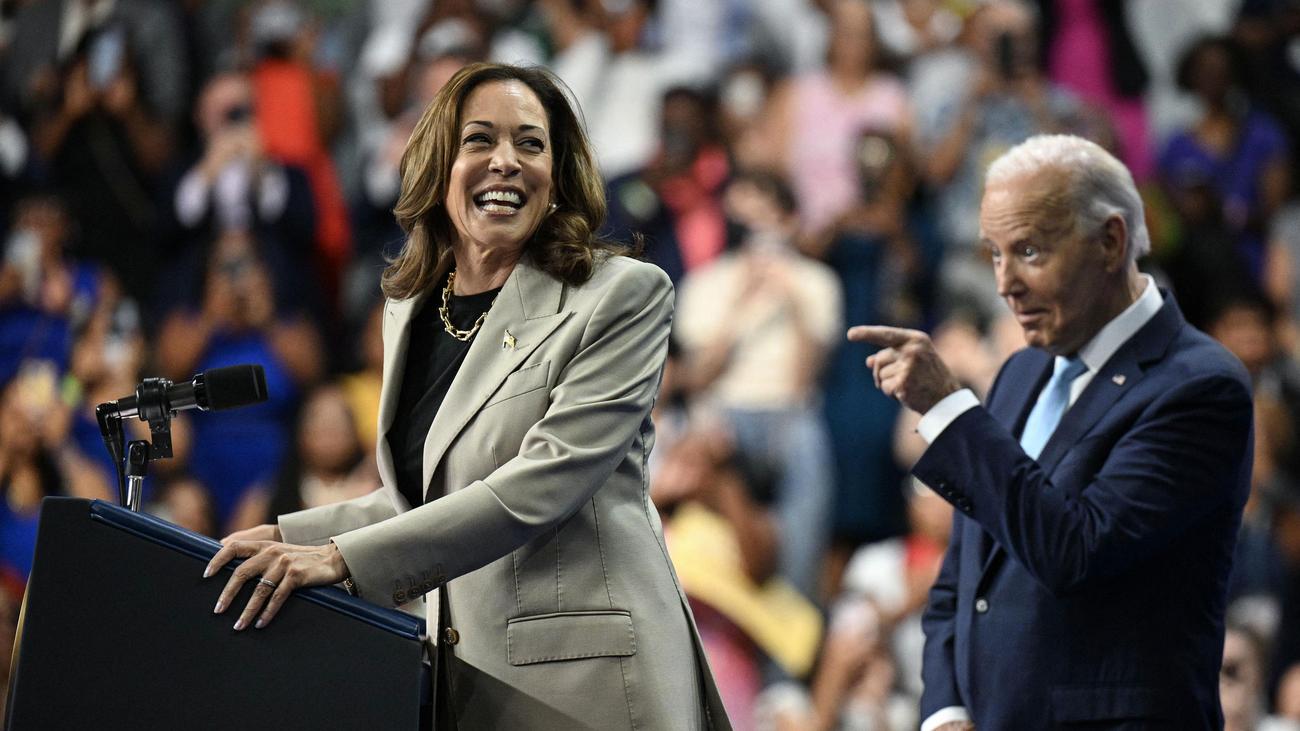 Joe Biden und Kamala Harris: Ihr Sieg wäre auch seiner