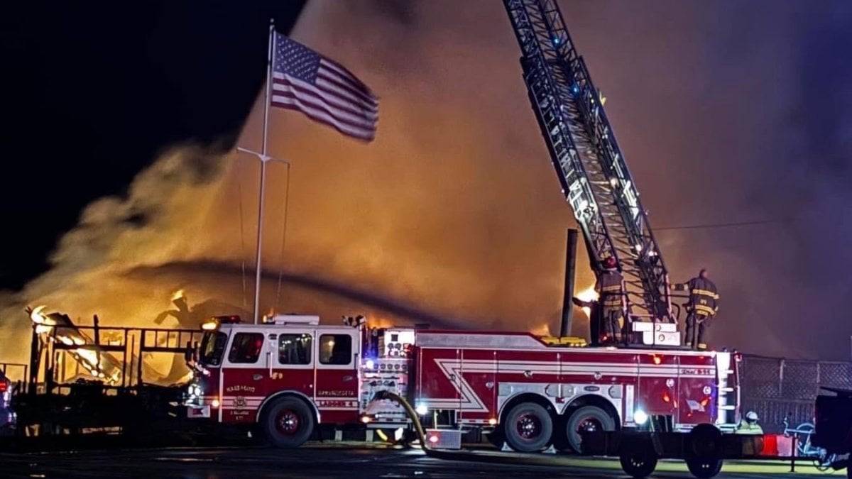 Maine Schooner Landing and Marina destroyed by fire