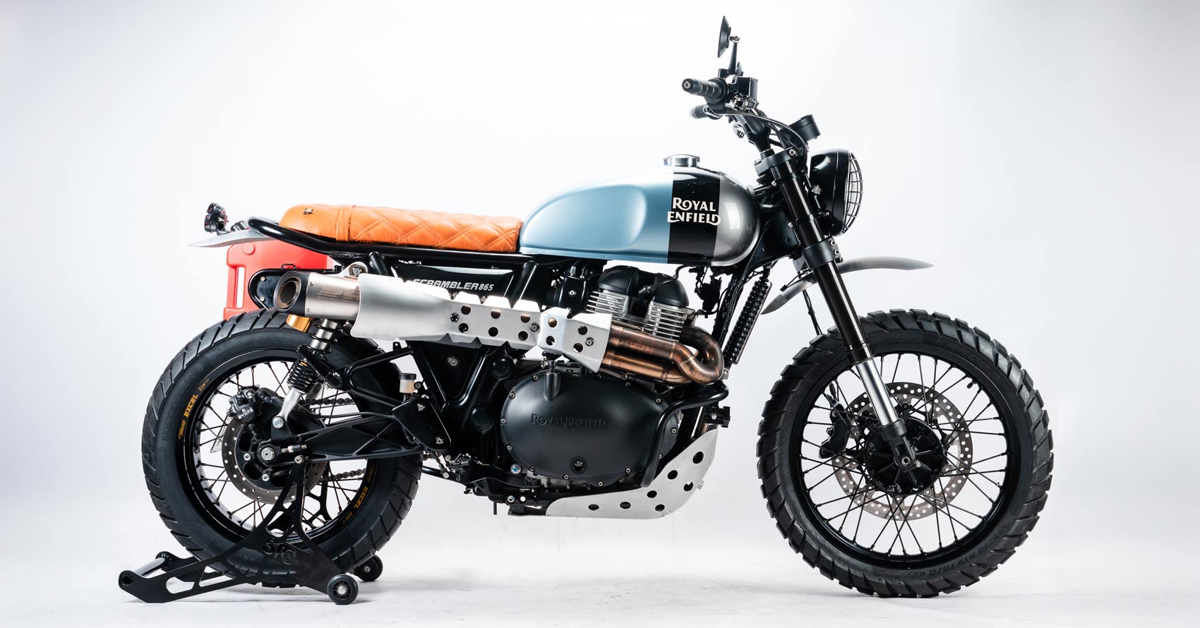 Undercover Mud Lover: A Royal Enfield 650 scrambler from Argentina