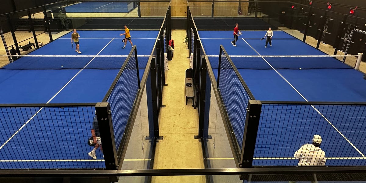 The wealthy's new favorite sport is coming for pickleball's crown