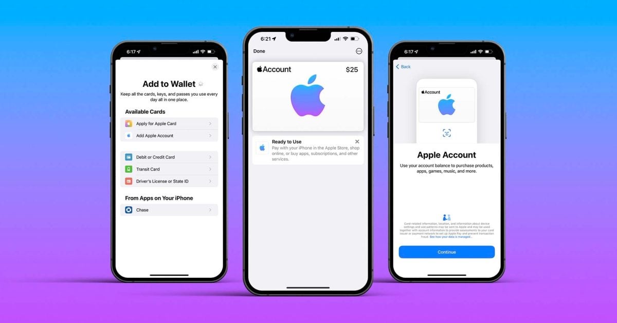 Apple Account Card in Wallet app now available in Canada and Australia