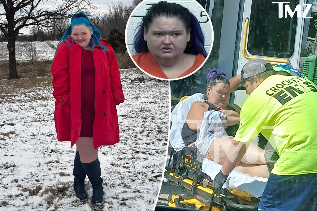 ‘1000-Lb Sisters’ Amy Slaton leaves zoo on stretcher after camel bite