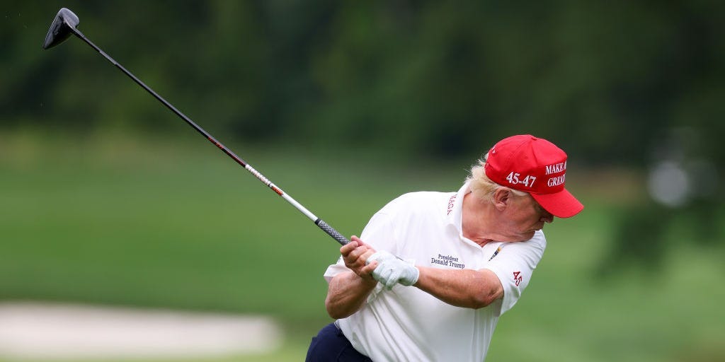 Trump aides are packing his schedule with events to try to stop him from just golfing and sulking: report