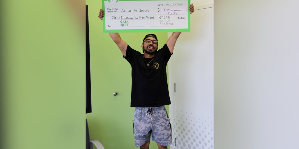 Dad gives son winning $1M lottery ticket as a wedding gift