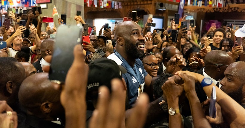 Teddy Riner a vraiment été accueilli en Guadeloupe comme le roi qu’il est