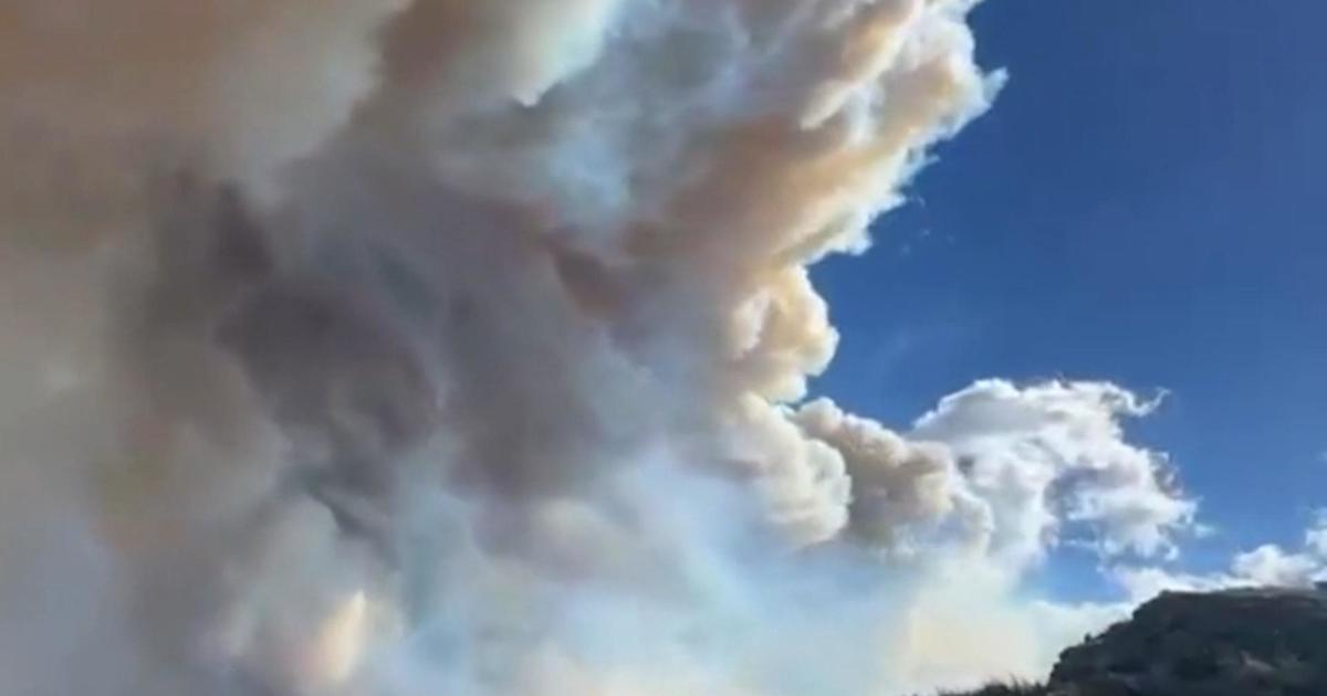 Fish Creek Fire in Wyoming spreads