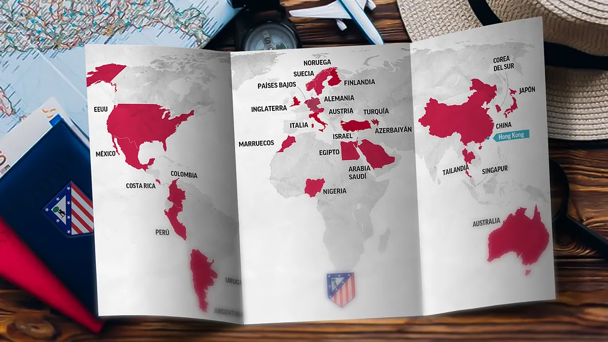 El Atlético, un fenómeno mundial