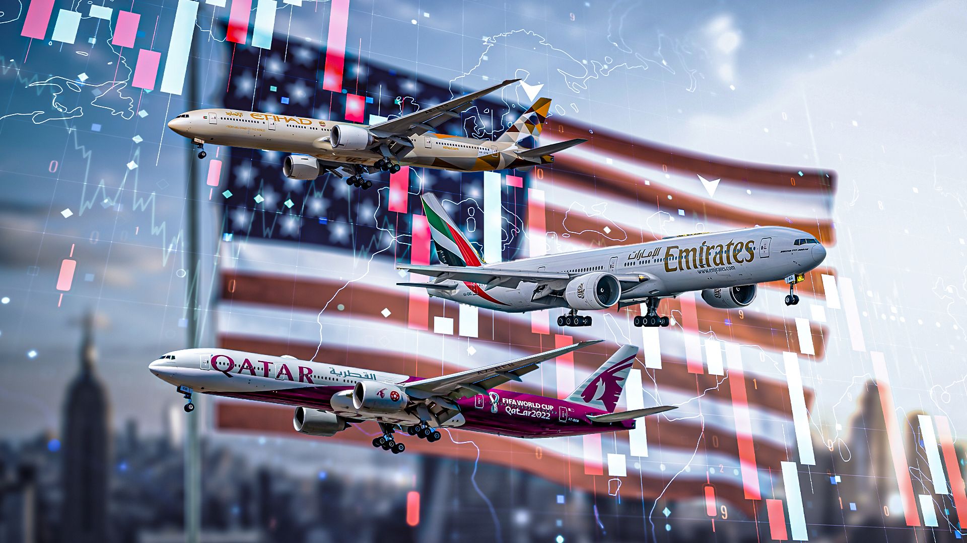 Emirates, Etihad & Qatar Airways: Comparing The Middle Eastern Giants' US Networks