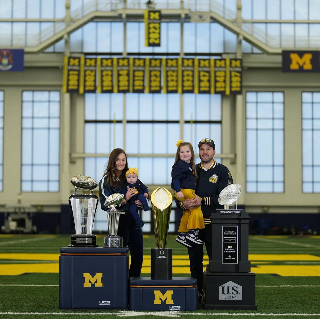 Who Is Michigan OC Kirk Campbell’s Wife? Meet Wolverine Alum Lauren Campbell & Their Family of 4