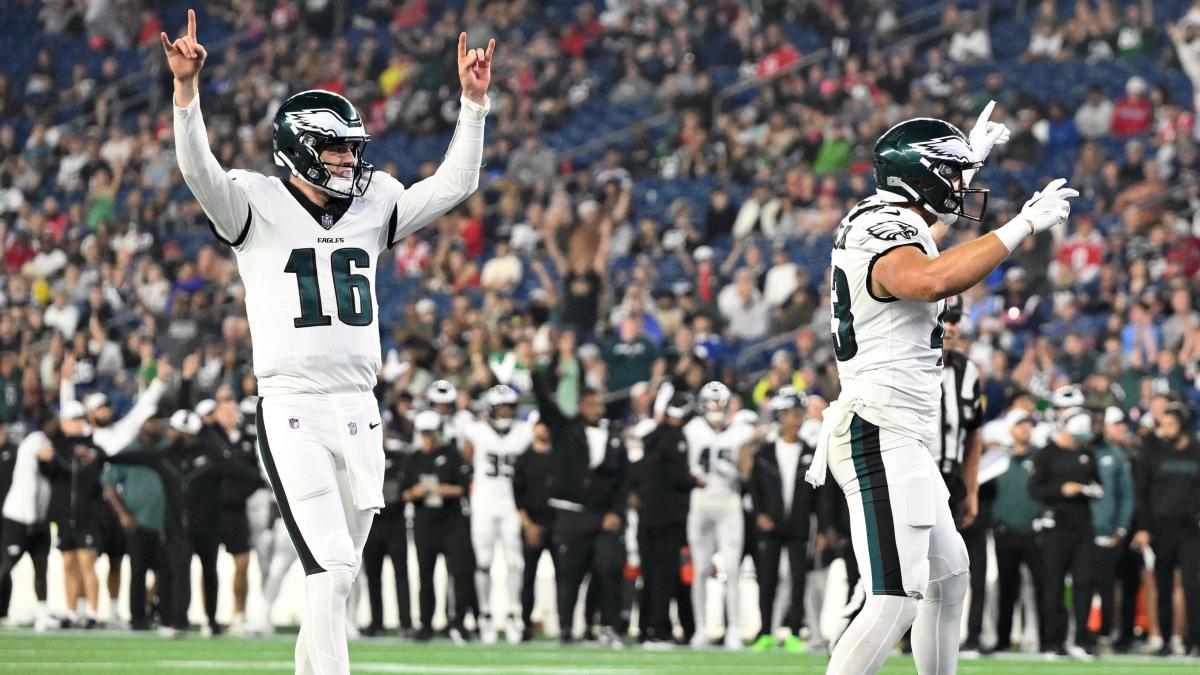 Eagles QB Tanner McKee explains how NFL is growing game in Brazil, what to expect