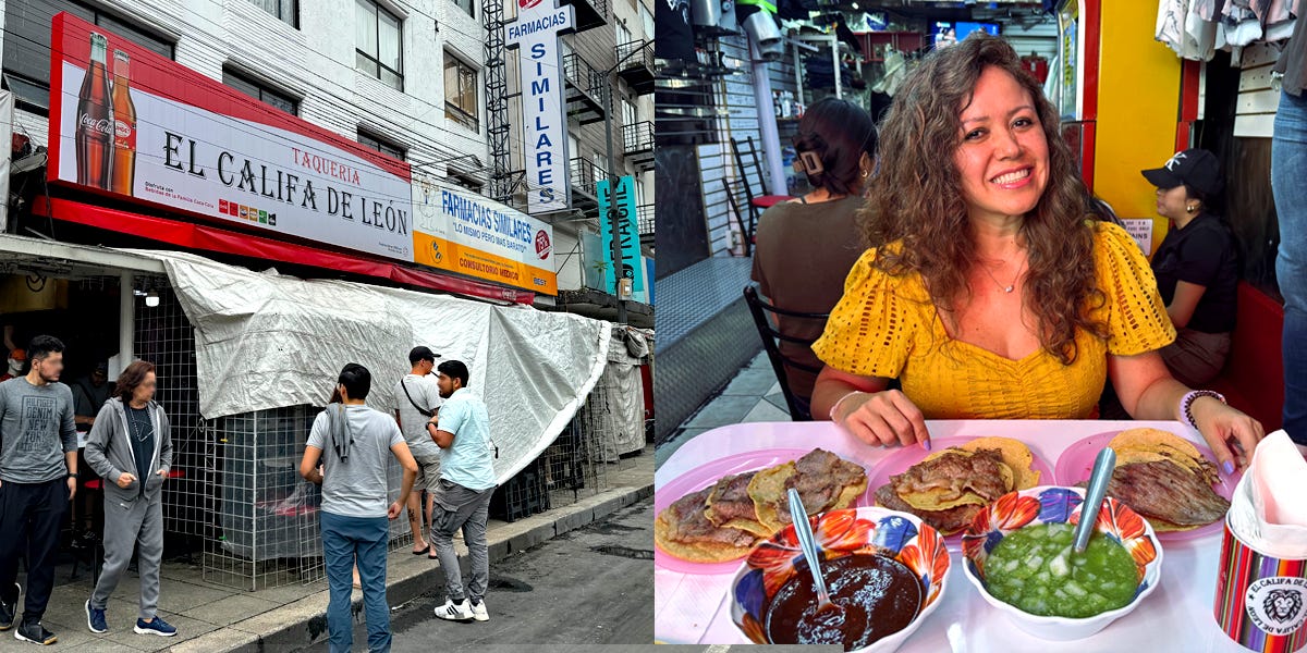 I visited the only taco stand in the world with a Michelin star. The best thing I ordered was only $4.