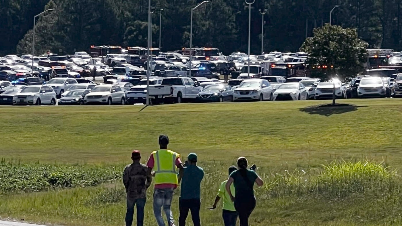 Injuries are reported in a shooting at a Georgia high school