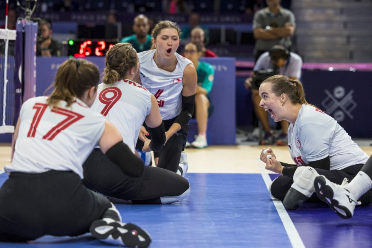 B.C. sitting volleyball players 'set' to battle for bronze in Paris