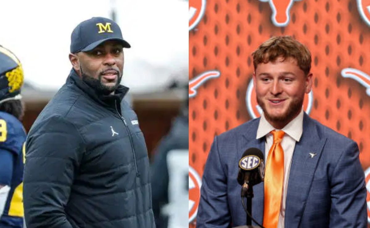 Michigan vs. Texas: Sherrone Moore’s Rival Roots and Quinn Ewers' Ohio State Ties Expected to Fuel Upcoming Clash