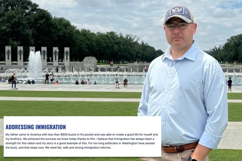 Virginia Democrat Eugene Vindman removes immigration policies from website weeks before voting begins