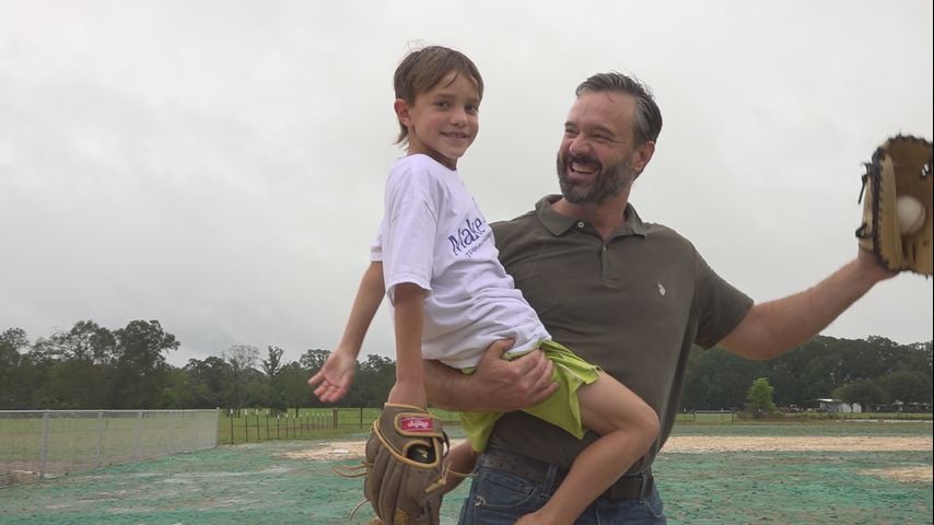 Louisiana Make-A-Wish child now has his own backyard baseball field