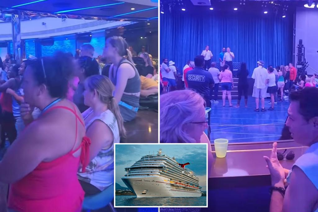 Carnival cruise breaks into mayhem after problem aboard Viista forces change in itinerary