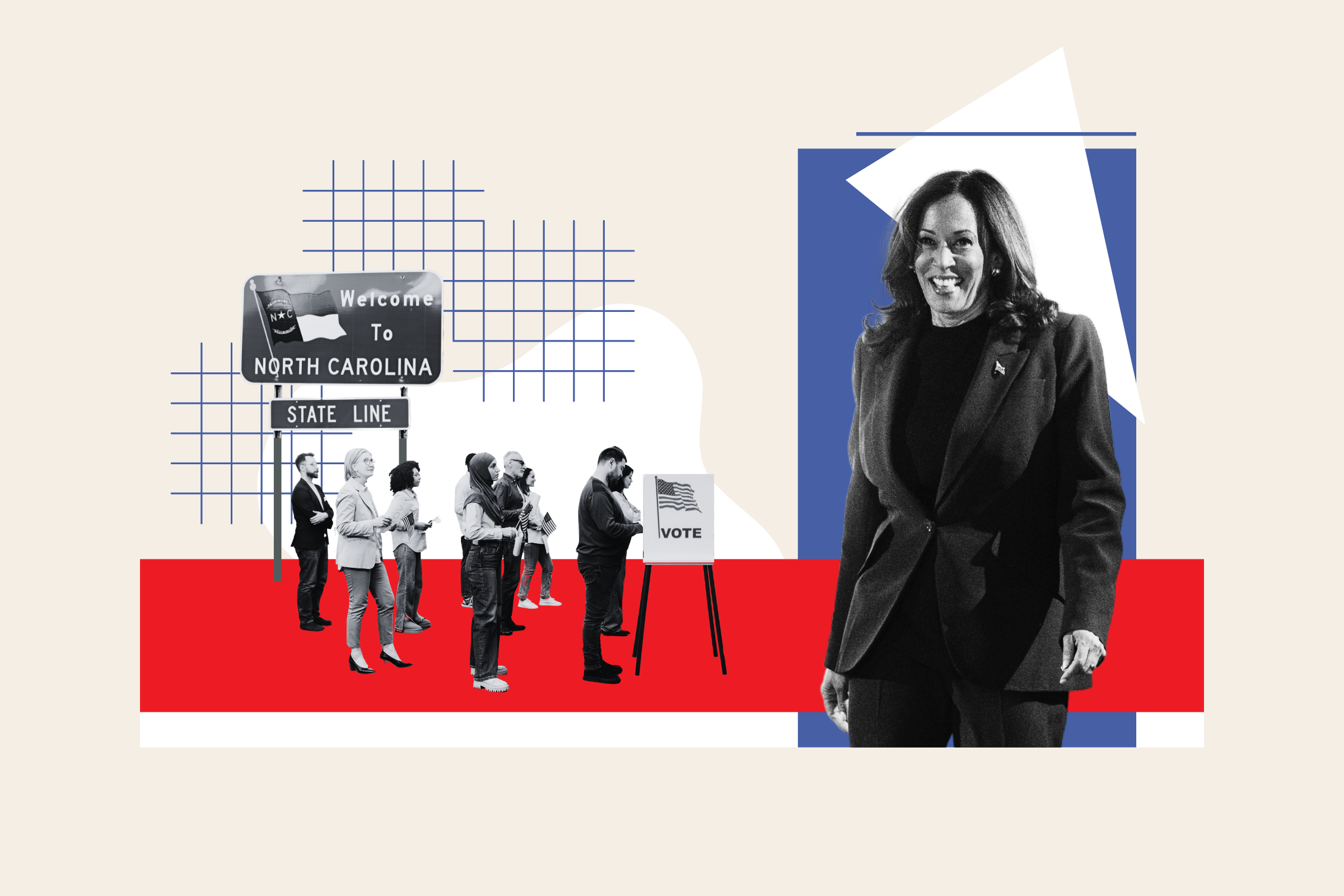 How Kamala Harris Could Win North Carolina as First Ballots Are Mailed Out