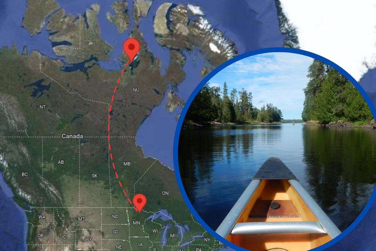 Two Minnesotans Canoe to the Arctic Circle