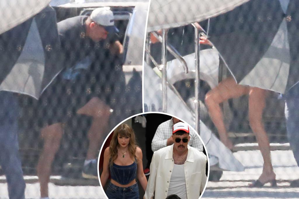 Taylor Swift and Travis Kelce jet out of Kansas City after Chiefs win