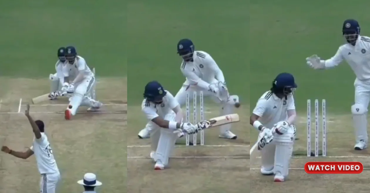 WATCH: Washington Sundar dismisses KL Rahul with a stunning delivery in Duleep Trophy 2024-25