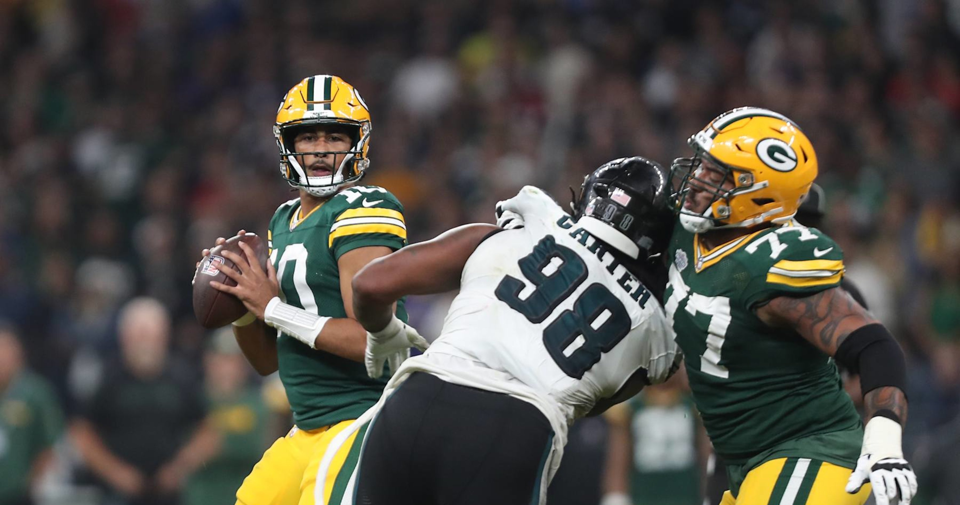 Jordan Love, Packers Defense Disappoint NFL Fans in Loss vs. Jalen Hurts, Eagles