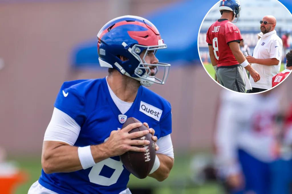 Brian Daboll wants Daniel Jones to 'turn it loose' in critical Giants year