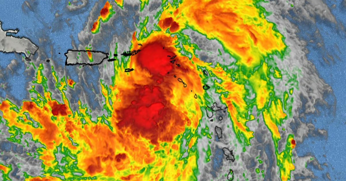 Tropical Storm Ernesto threatening Puerto Rico, U.S. Virgin Islands