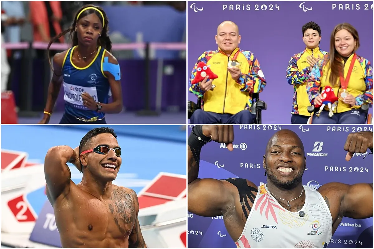 Todas las medallas en Juegos Paralímpicos de Colombia: histórica cifra y los ganadores en París 2024